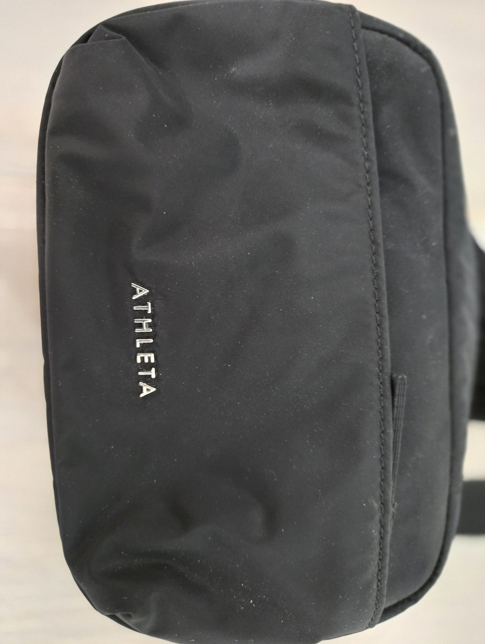 Athleta Black Belt Bag Crossbody Fanny Pack Travel Waist Bag
